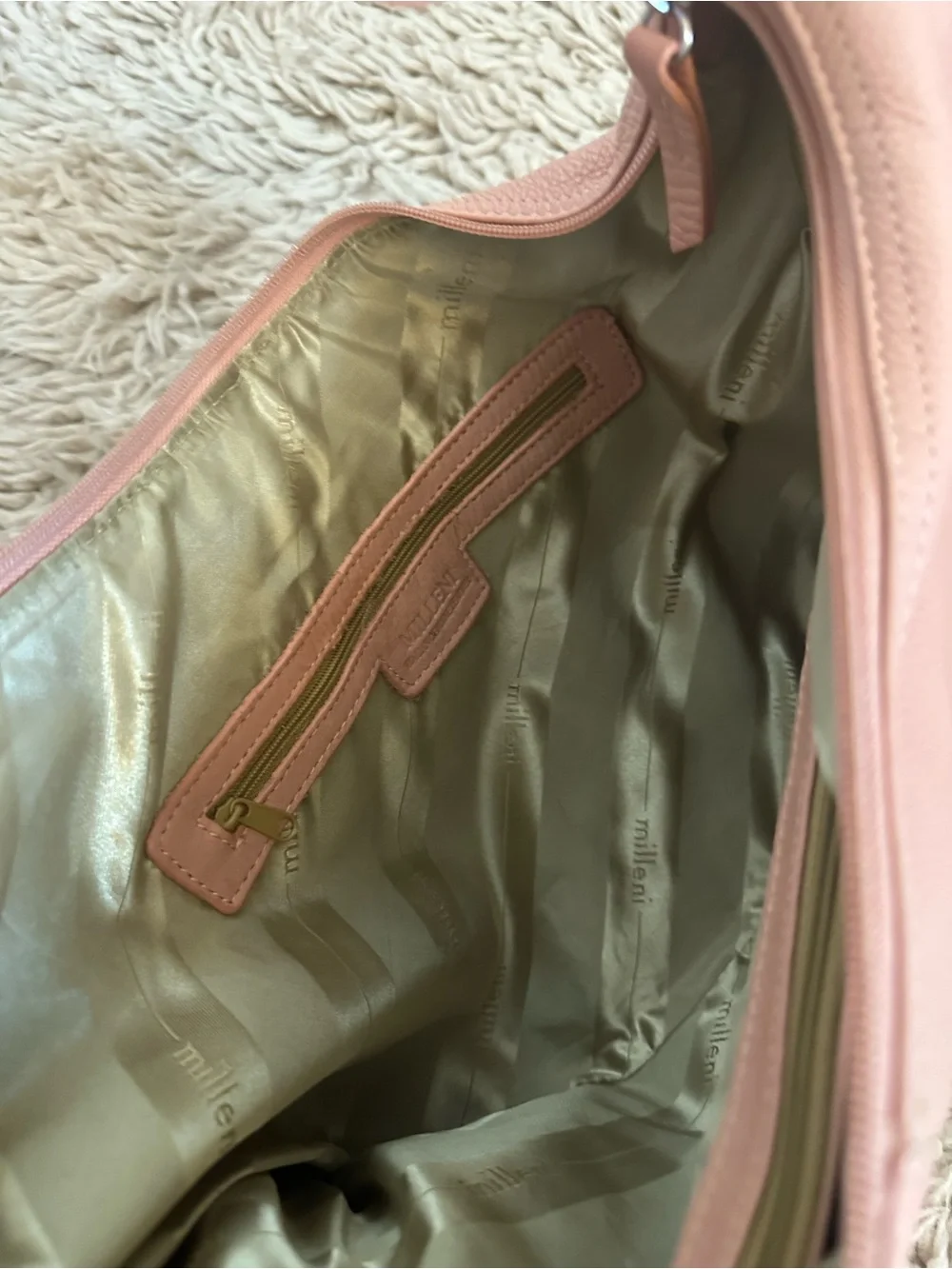 Milleni Genuine Leather Hobo